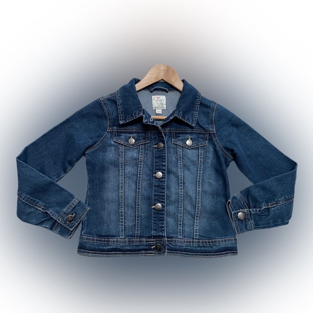 Place  Girl’s Blue Denim Jacket Size:Large (10/12)